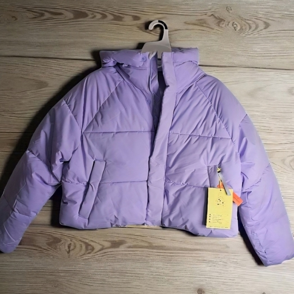 All in Motion Purple Puffer Jacket